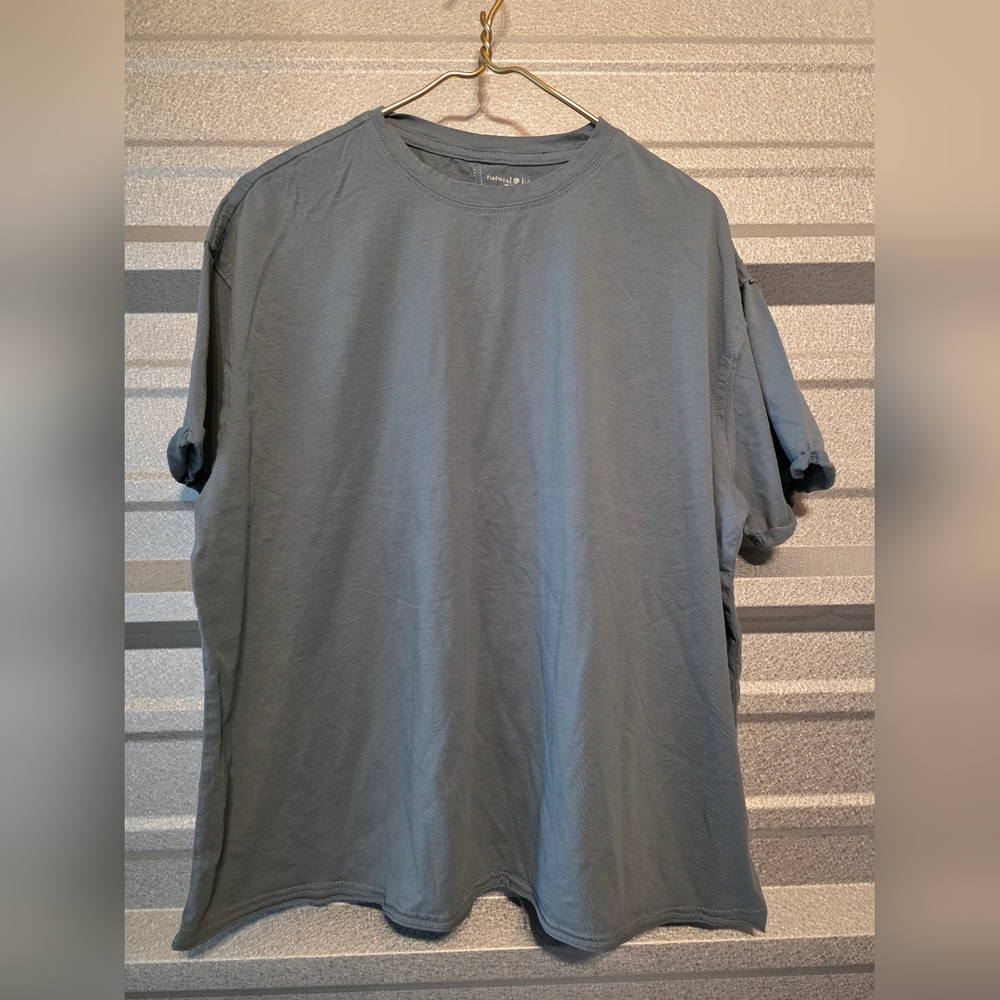 NATURAL LIFE Slate Gray Women's Short Sleeve Tee